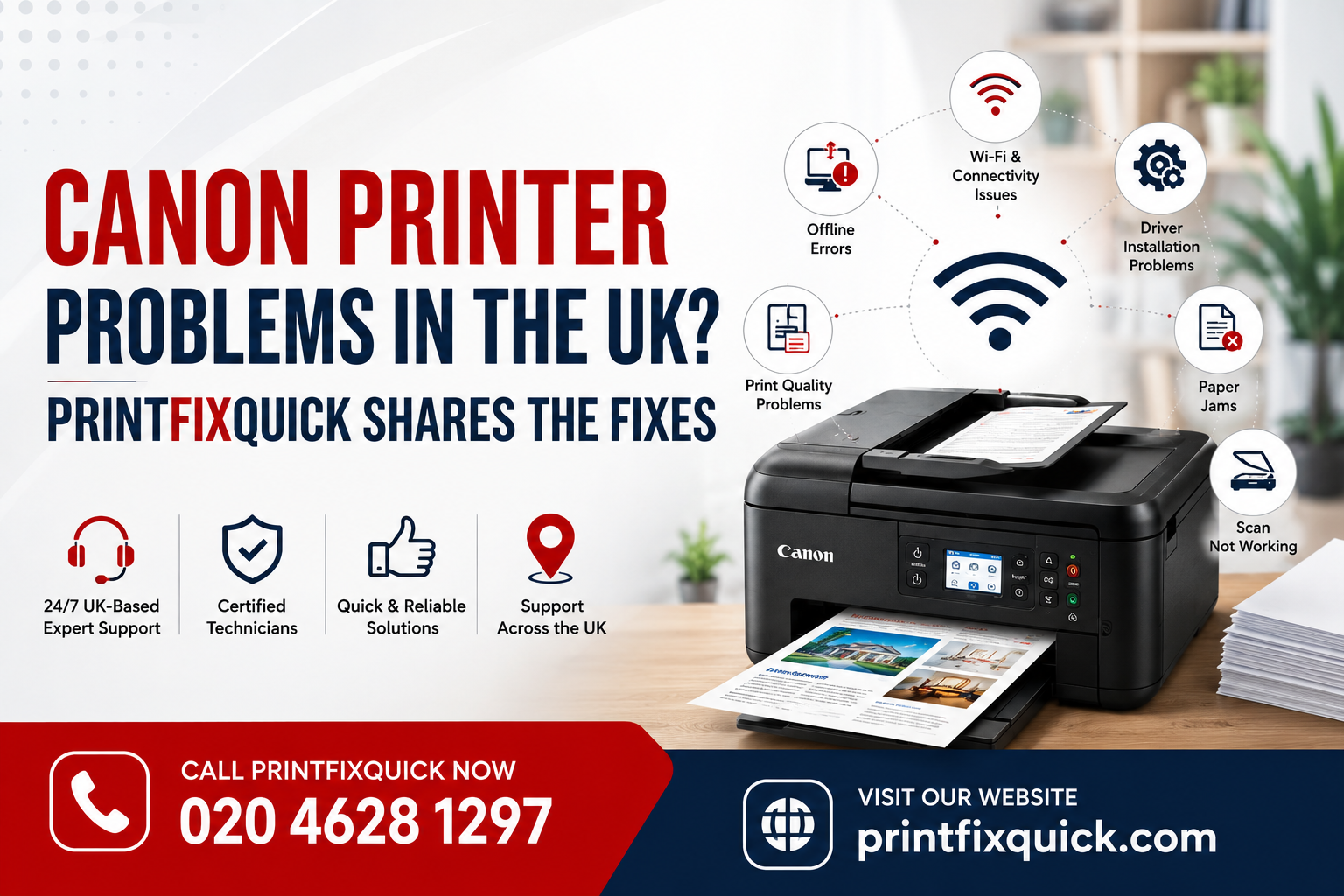 Why Does My Canon Printer Keep Going Offline
